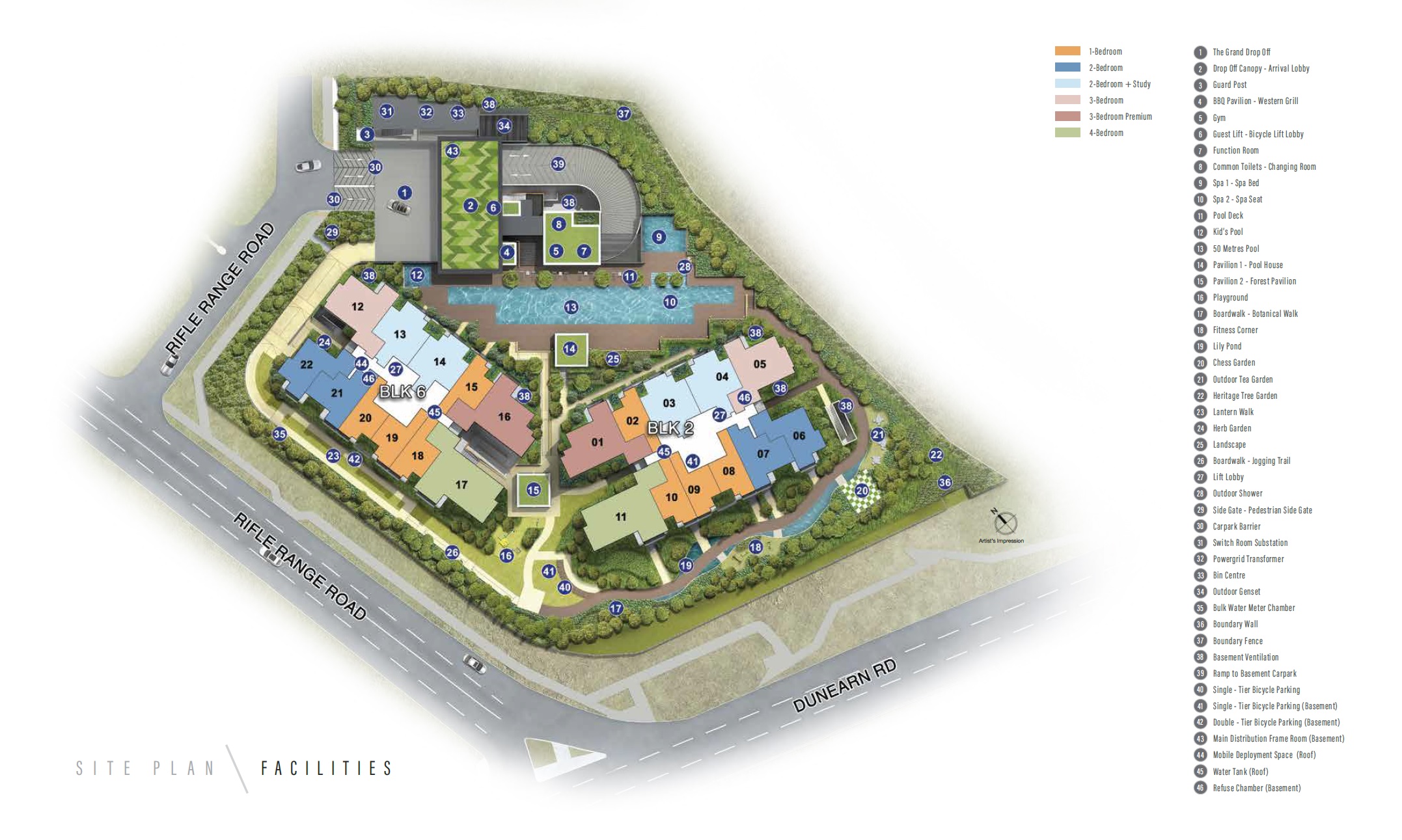 Mayfair Modern Site Plan
